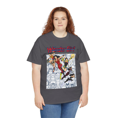 Wonder Girl T-Shirt - Alternate Logo - George Perez Art - DC Comics