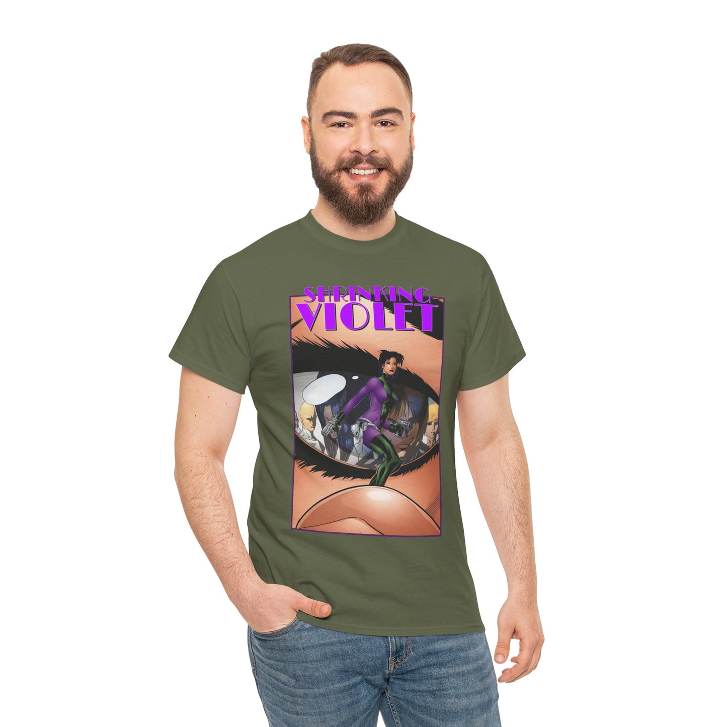 Shrinking Violet T-Shirt - Barry Kitson Art - Legion of Super-Heroes - DC Comics