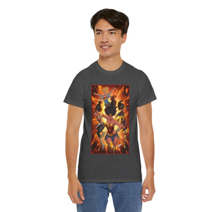 Wonder Woman & the Wonder Girls T-Shirt - David Nakayama Art - Donna Troy, Cassie Sandsmark, Yara Flor - #17 Variant Cover Art - DC Comics