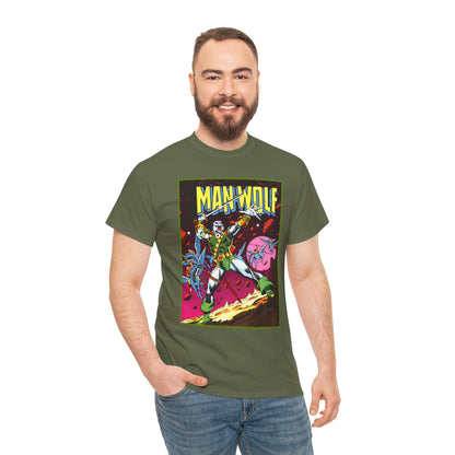 Man-Wolf T-Shirt - George Perez Art - Colonel John Jameson - Marvel Premiere #45 Cover Art - Marvel Comics