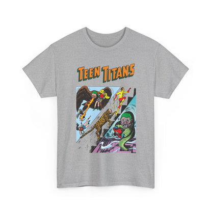 Teen Titans T-Shirt - Nick Cardy Art - #1 Cover Art - Robin, Wonder Girl, Kid Flash, Aqualad - DC Comics