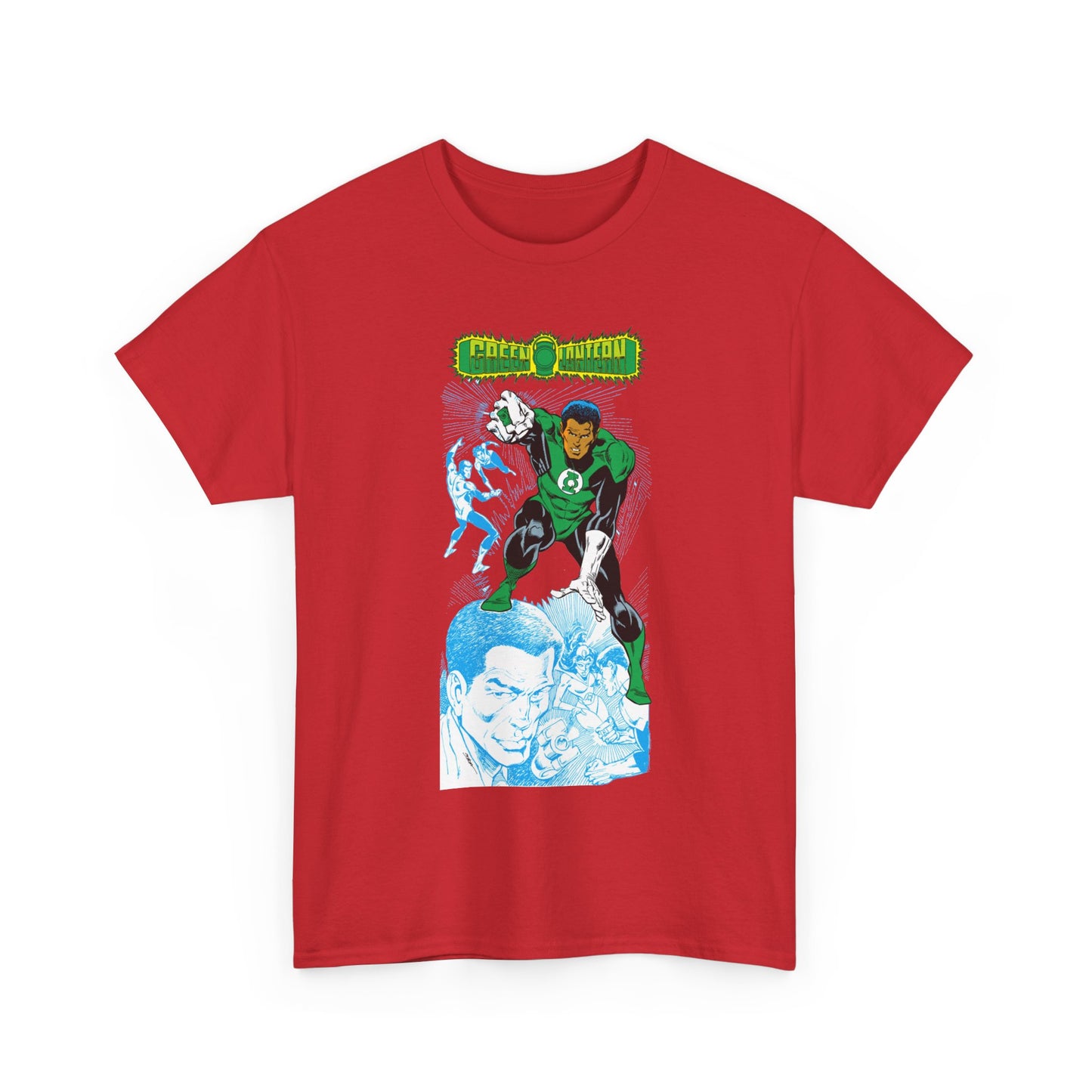 John Stewart Green Lantern T-Shirt - Joe Staton Art - Who's Who in the DC Universe Art - Sector 2814 - DC Comics