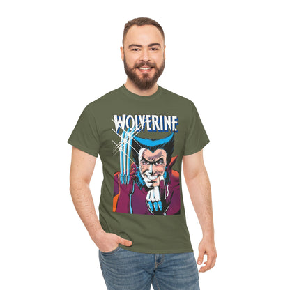 Wolverine T-Shirt - Frank Miller 1982 Cover Art - Marvel Comics - X-Men Member, Logan - Classic Mini-Series