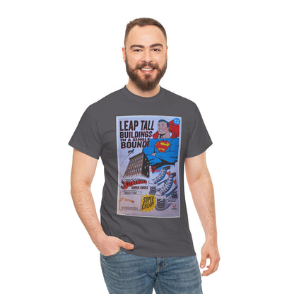 Superman Ad T-Shirt - Dave Johnson Art - #21 Variant Cover Art - DC Comics