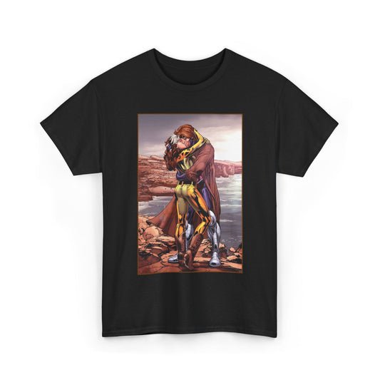Gambit & Rogue T-Shirt - Scot Eaton Art - "Romy" - Popular X-Men Members - Marvel Comics