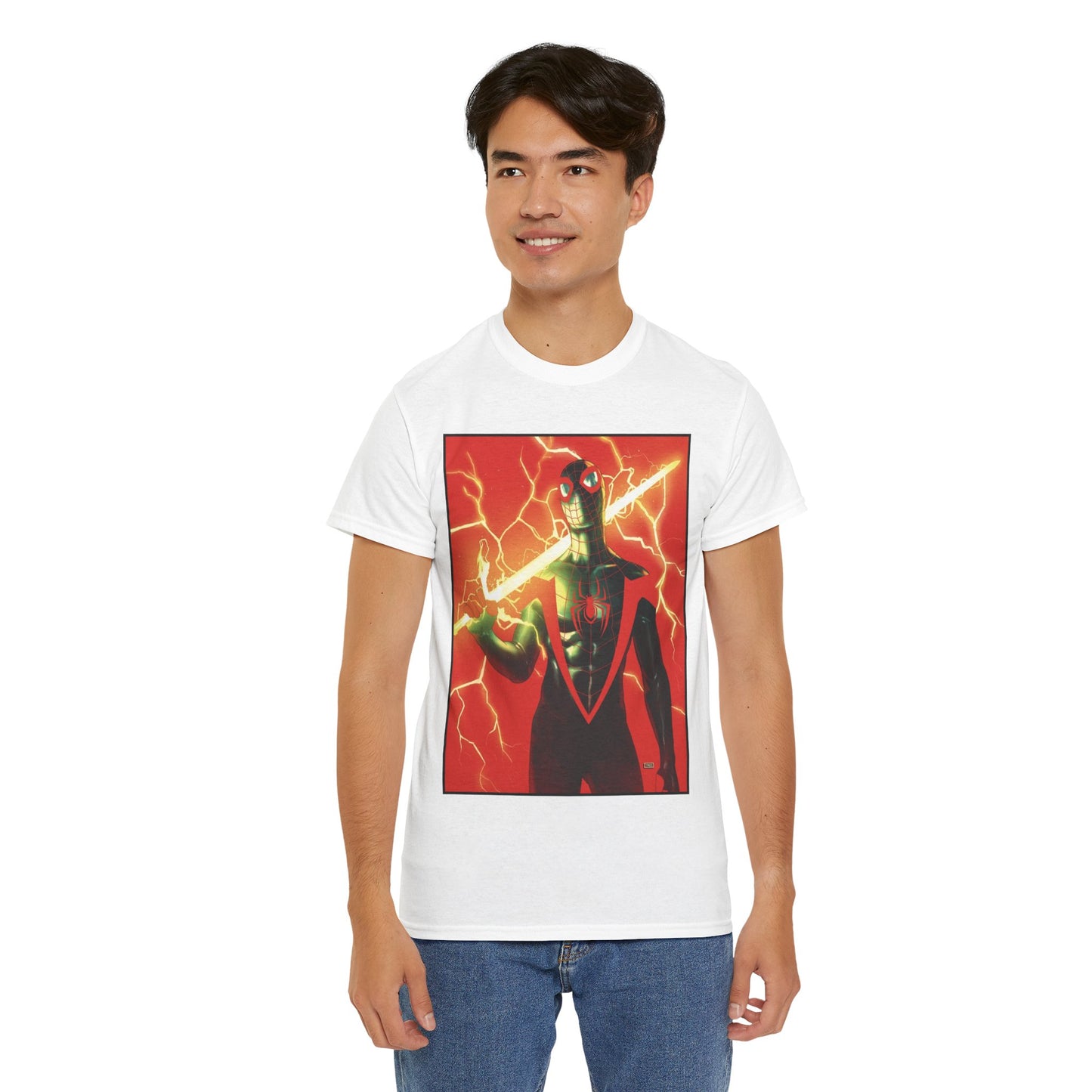 Spider-Man T-Shirt - Taurin Clarke Art - Miles Morales -Variant Cover Art - Marvel Comics