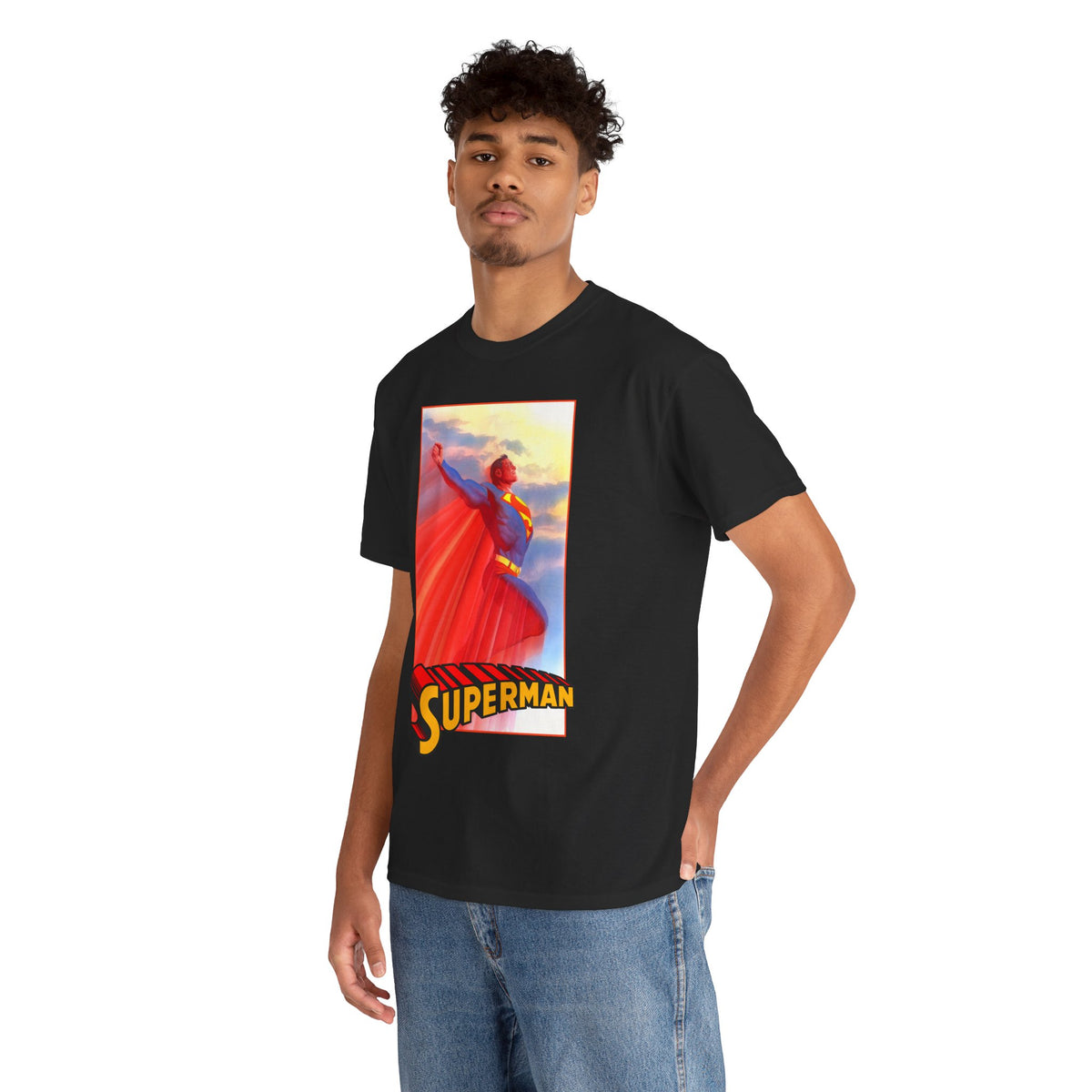 Superman T-Shirt - Alex Ross Art - Man of Steel - DC Comics