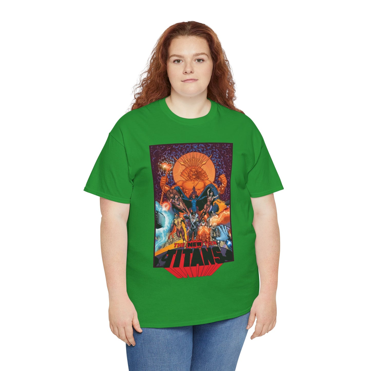 New Teen Titans T-Shirt - George Perez Art - Trigon's Titans - Raven - DC Comics