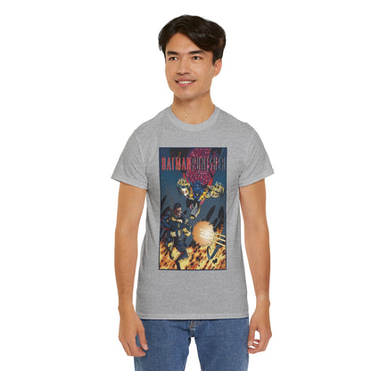 Batman/Punisher T-Shirt - Barry Kitson Art - Lake of Fire, AzBats - DC Comics/Marvel Comics