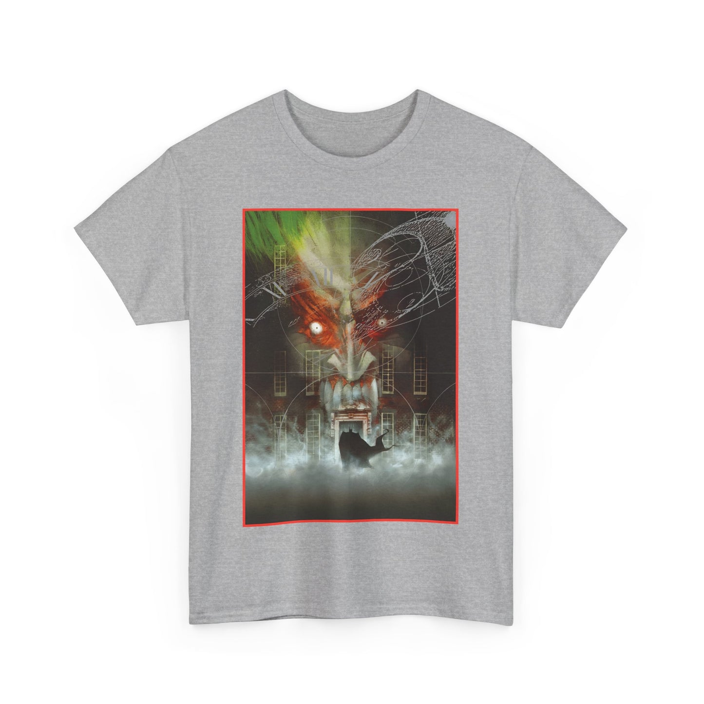 Batman: Arkham Asylum T-Shirt - Dave McKean Art - From the Grant Morrison Graphic Novel - DC Comics - Dark Knight Detective