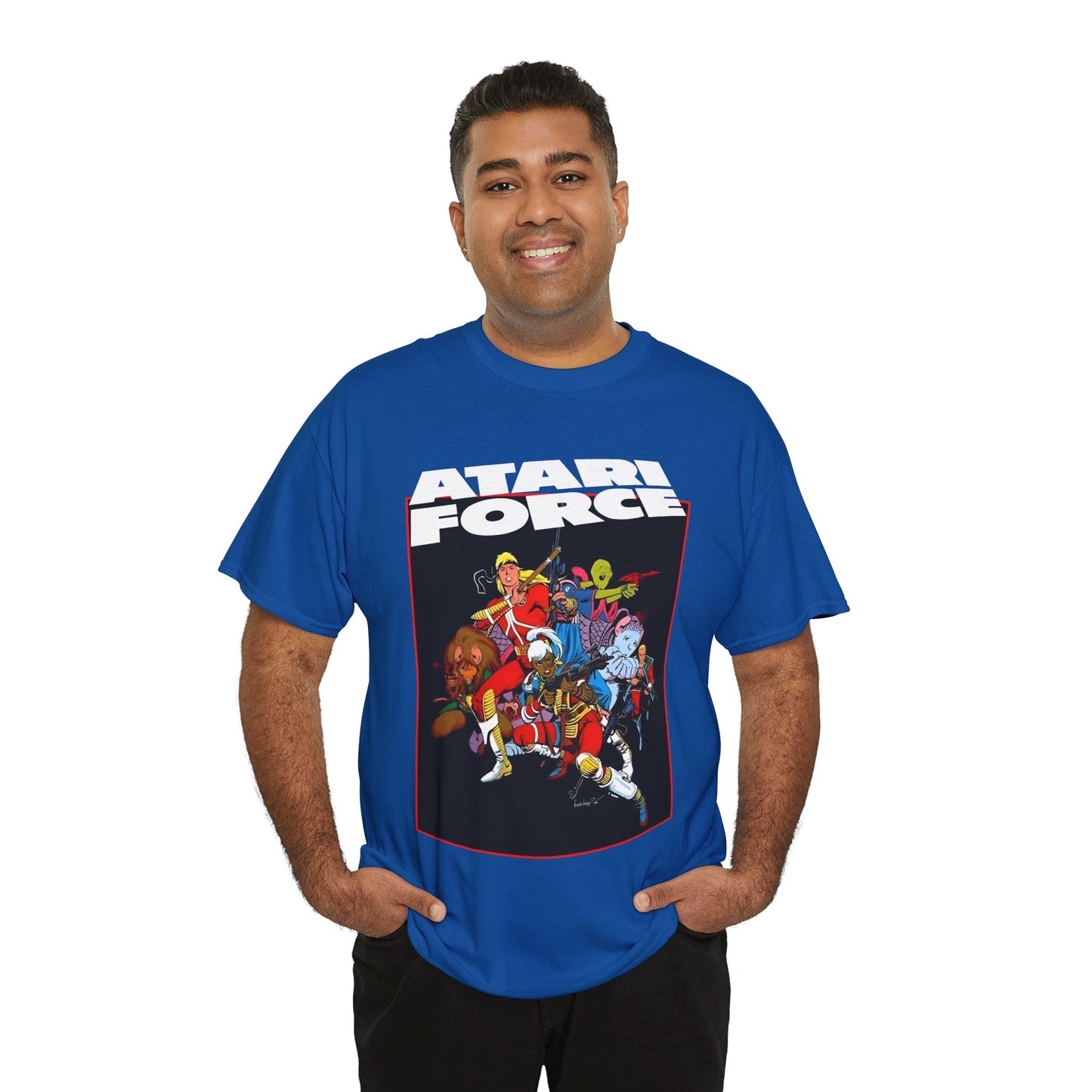 Atari Force T-Shirt - José Luis García-López Art - Tempest, Dart, Hukka, Morphea, Babe, Pakrat, Blackjak - DC Comics
