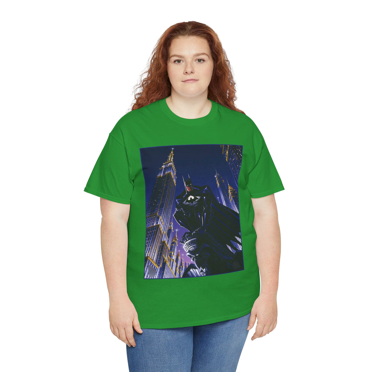 Batman T-Shirt -  Animated Series Art - Gotham City Gargoyle - DC Comics