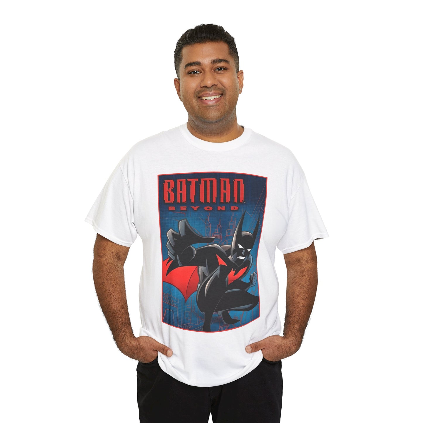 Batman Beyond T-Shirt - Terry McGinnis, Batman of the Future - DC Comics/WB Animation - Bruce Wayne as Mentor