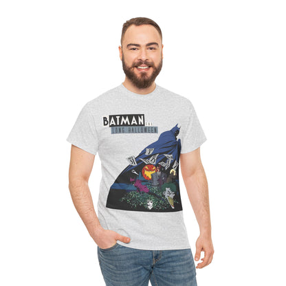 Batman The Long Halloween T-Shirt - Stunning Tim Sale Art - Joker, Catwoman, Two-Face, Poison Ivy, Commissioner Gordon - DC Comics - Classic Story