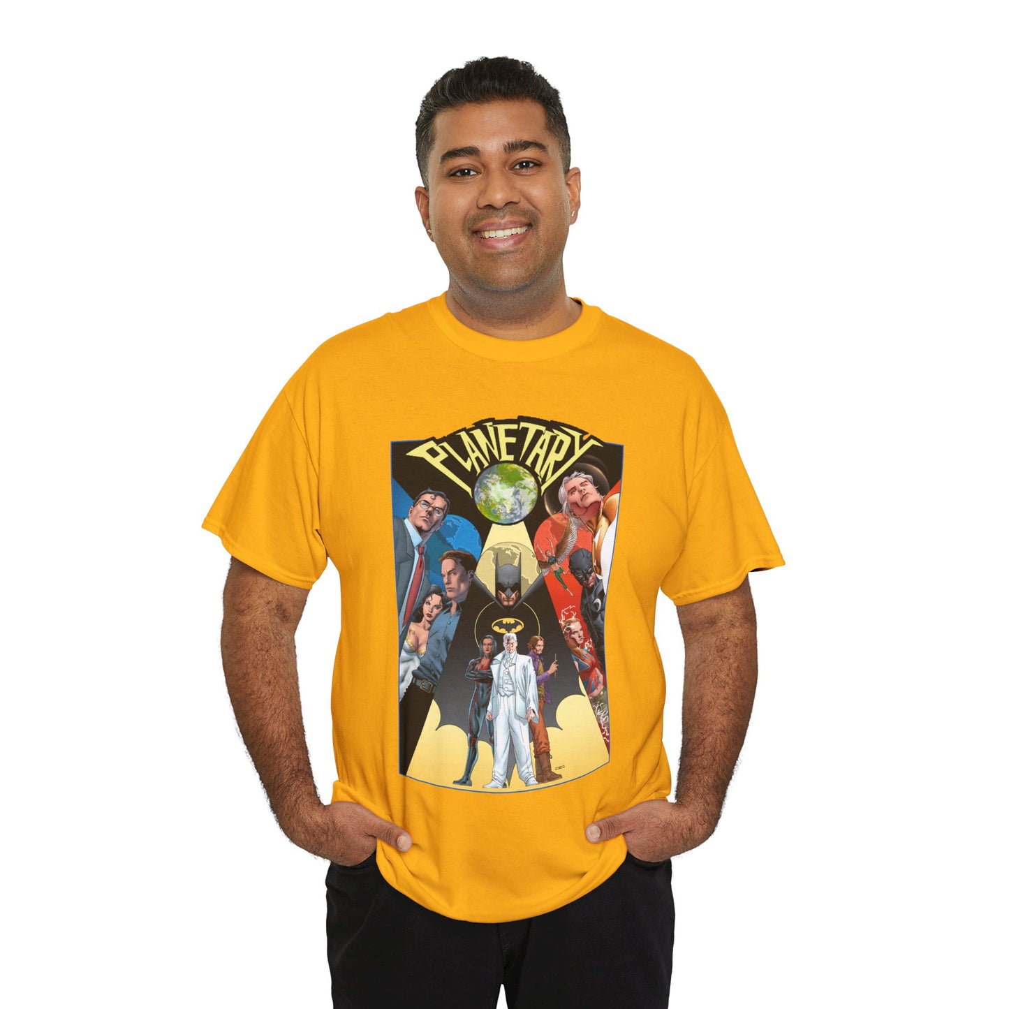 Planetary T-Shirt - The Drummer, Jakita Wagner & Elijah Snow - DC Comics/Wildstorm - Crossing Worlds - John Cassaday Art