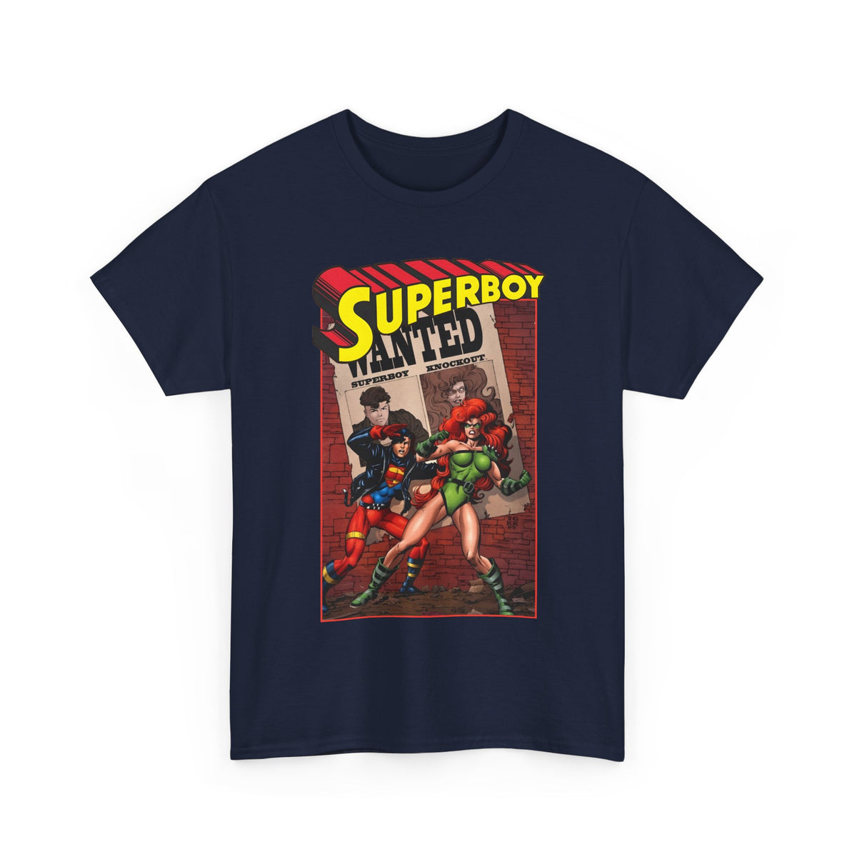 Superboy T-Shirt - Tom Grummett Art - Knockout - DC Comics