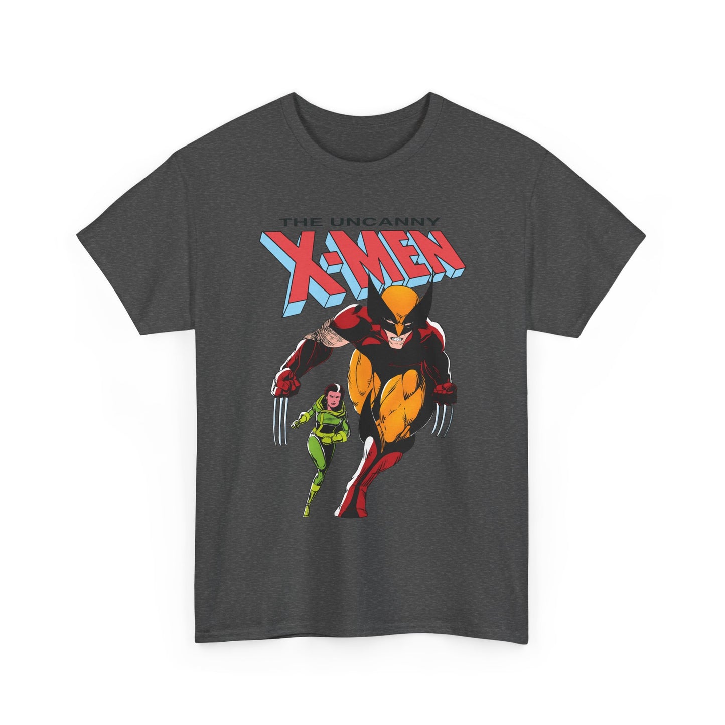 Wolverine & Rogue T-Shirt - Paul Smith Art - X-Member, Mutants - Marvel Comics - Uncanny X-Men #173 Cover - Logan