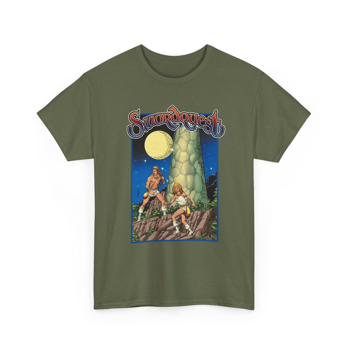 Swordquest T-Shirt - George Perez Art - Dynamite Comics