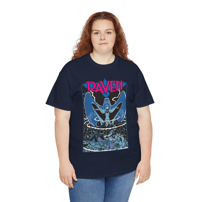 Raven T-Shirt - George Perez Art - New Teen Titans, Trigon - DC Comics