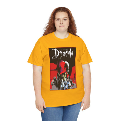 Bram Stoker's Dracula T-Shirt - Mike Mignola Art - Francis Ford Coppola Movie - Mina Murray, Jonathan Harker