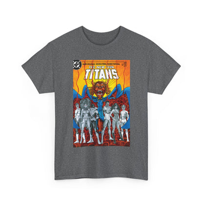 New Teen Titans #4 T-Shirt - George Perez Art - Trigon the Terrible - DC Comics