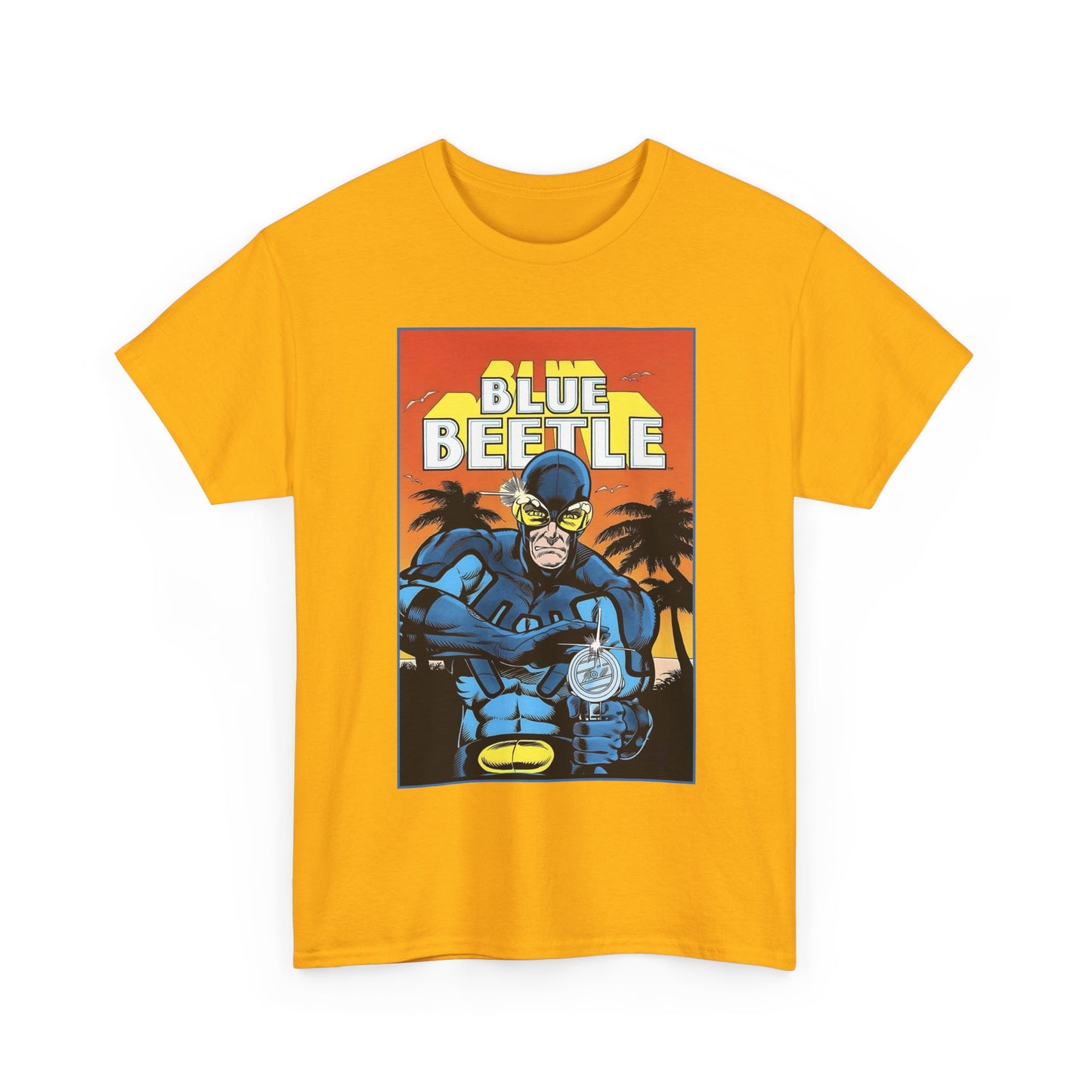 Blue Beetle T-Shirt - Ted Kord - 1980s DC Series - DC Comics