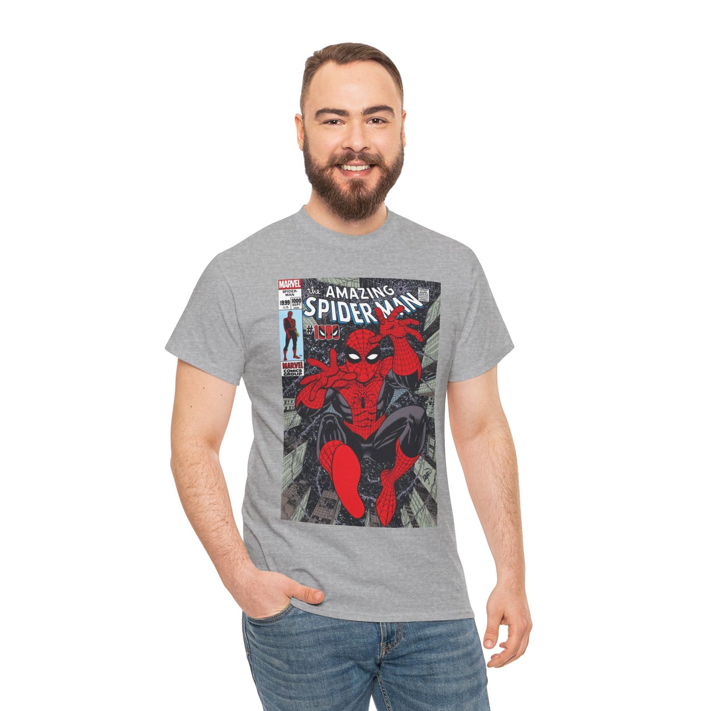 Amazing Spider-Man #1000 T-Shirt - Erik Larsen Art - Anniversary Issue Variant Cover Art - Marvel Comics
