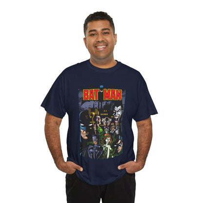 Batman T-Shirt - George Perez Art - Arkham Asylum - Joker, Catwoman, Poison Ivy, Riddler, Nightwing - DC Comics