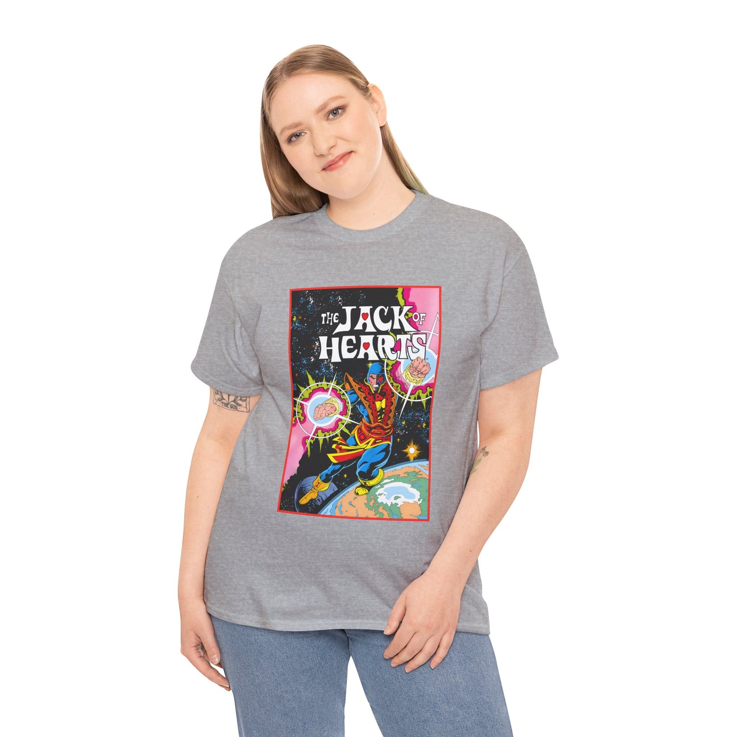 Jack of Hearts T-Shirt - Marvel Comics - Avengers Member - She-Hulk Beau - Zero Fluid - Popular 80s Character