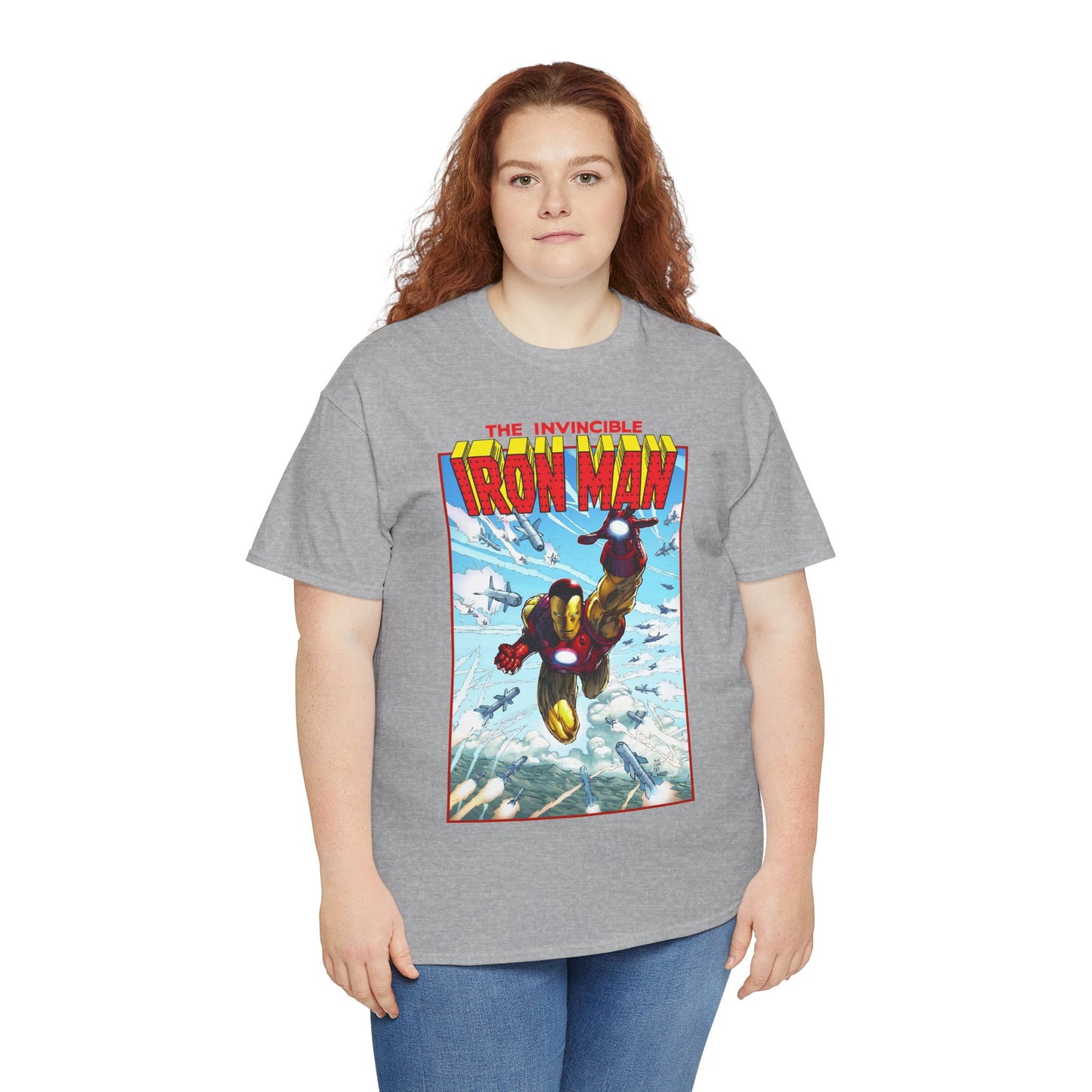 Iron Man T-Shirt - Marc Silvestri Art - Tony Stark Armor - Avengers Member & Leader - Marvel Comics