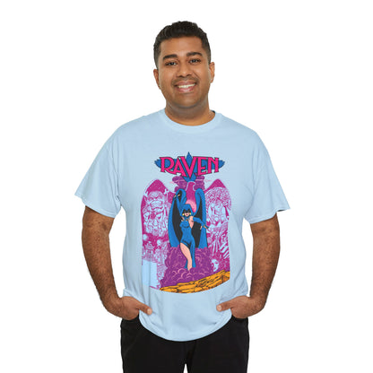 Raven T-Shirt - George Perez Art - New Teen Titans - Trigon, Azarath - DC Comics