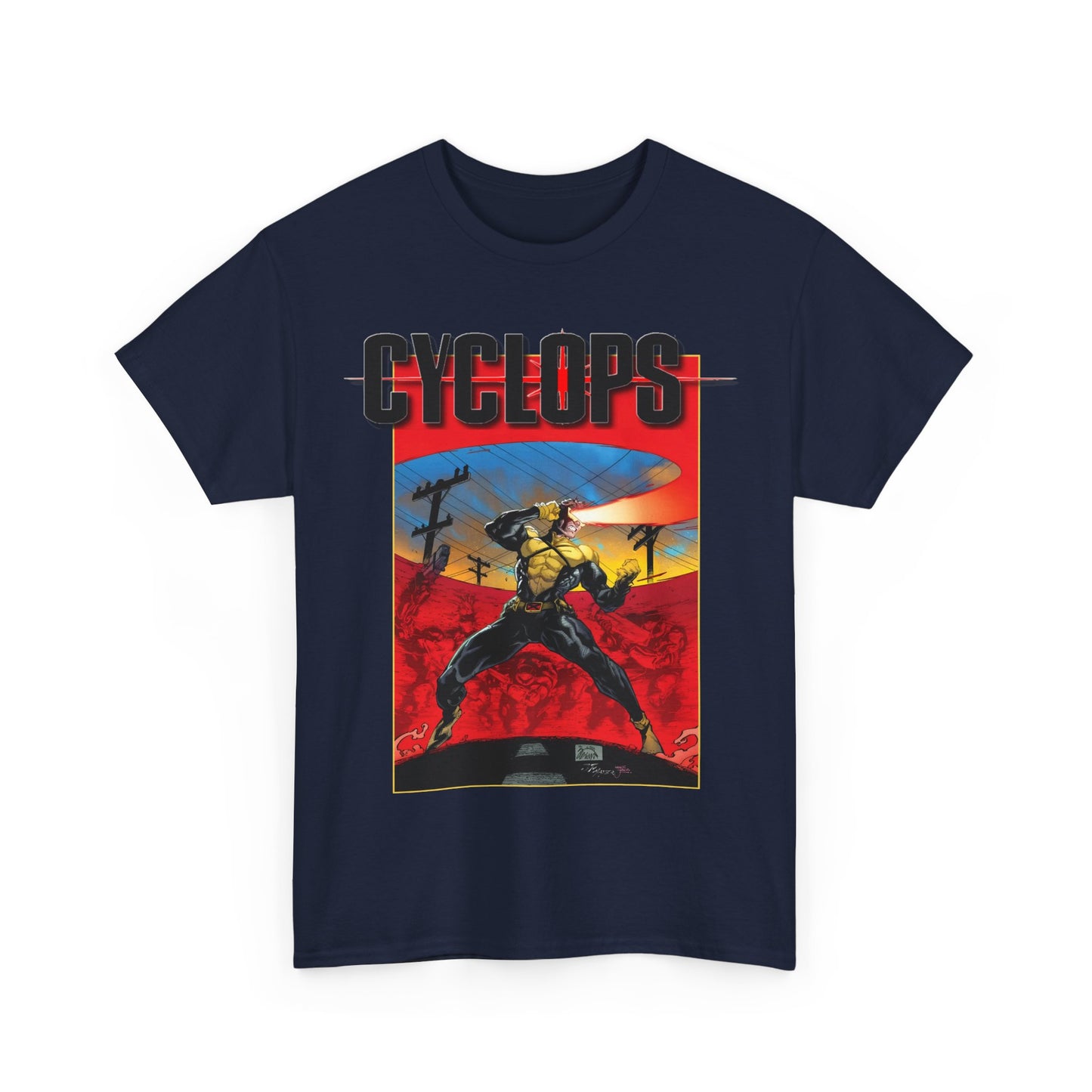 Cyclops T-Shirt - Ryan Stegman Art - Scott Summers, Leader of the X-Men - Marvel Comics