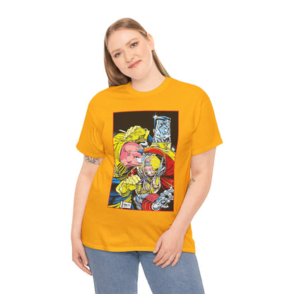 Strong Guy & Colossus T-Shirt - Dale Keown Art - Uncanny X-Men Annual Poster - Marvel Comics