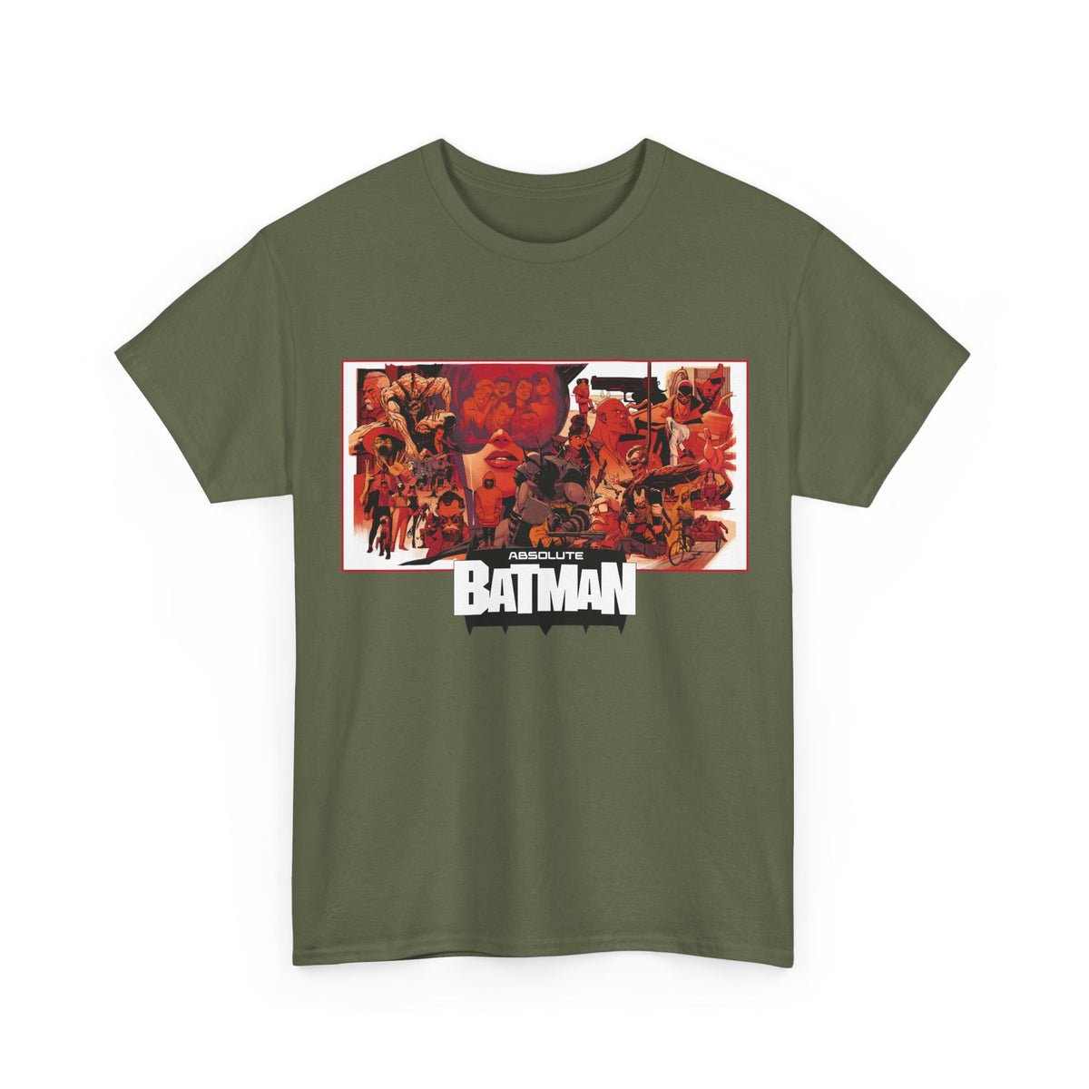 Absolute Batman T-Shirt - Nick Dragotta Art - #25 Wraparound Cover Art - DC Comics