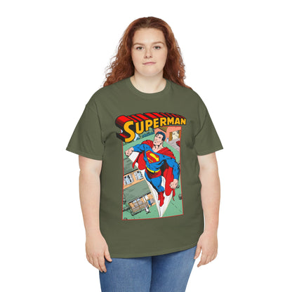 Superman T-Shirt - John Byrne Art - Man of Steel, Smallville - DC Comics