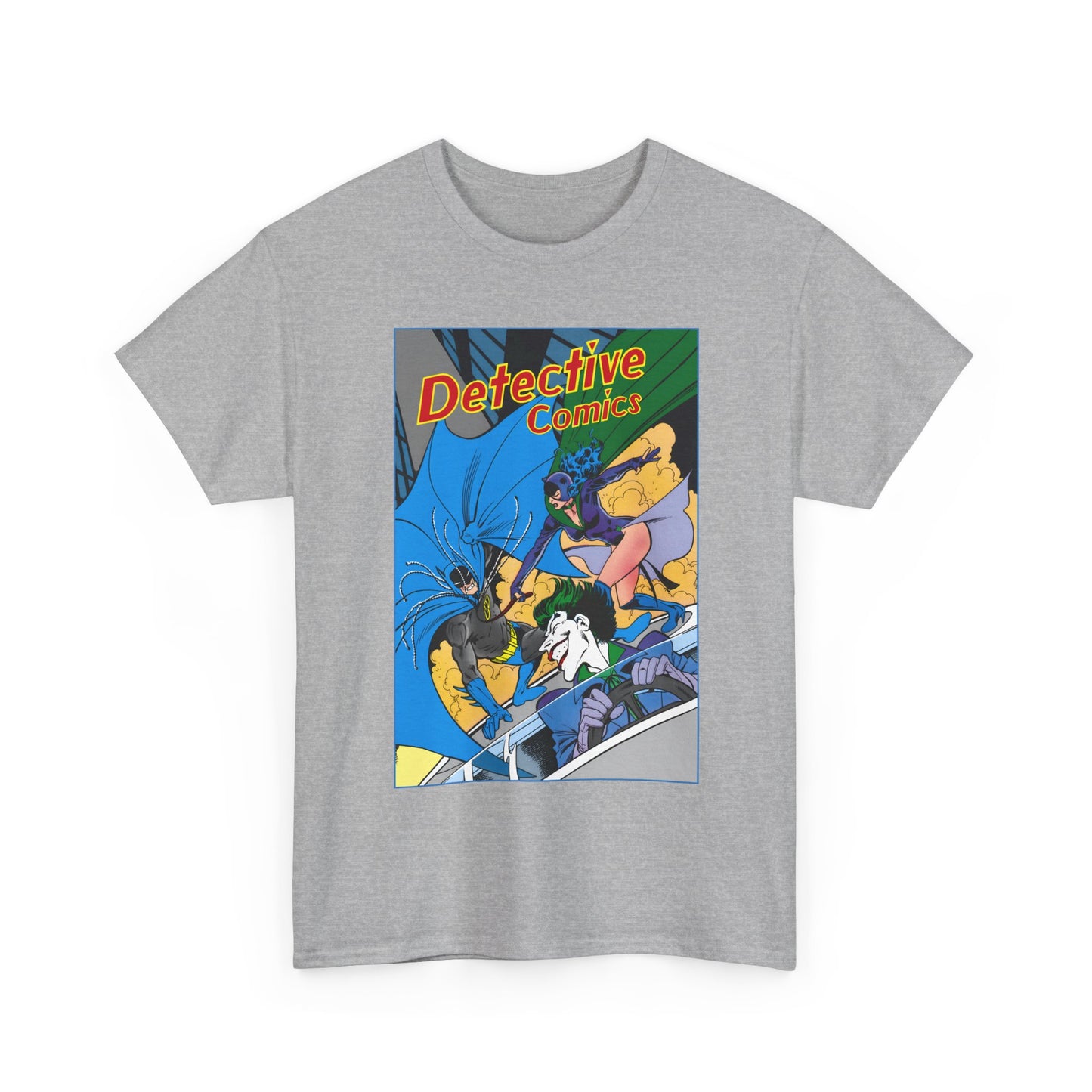 Detective Comics #570 T-Shirt - Alan Davis Art - Batman, Catwoman & Joker - DC Comics