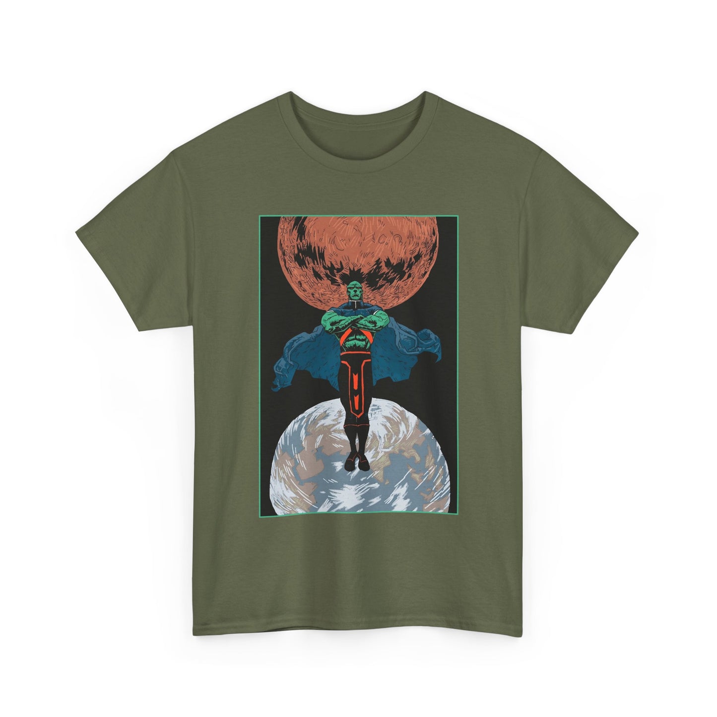 Martian Manhunter T-Shirt - Stjepan Šejić Art - J'onn J'onzz - Justice League Member - DC Comics