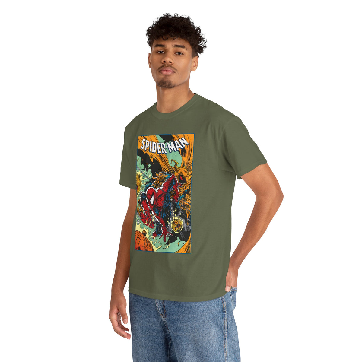 Spider-Man Vs Hobgoblin T-Shirt - Todd McFarlane Art - Marvel Comics