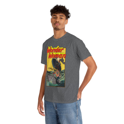 Wonder Woman Vs Cheetah T-Shirt - Rich Buckler & Dan Giordano Art - DC Comics