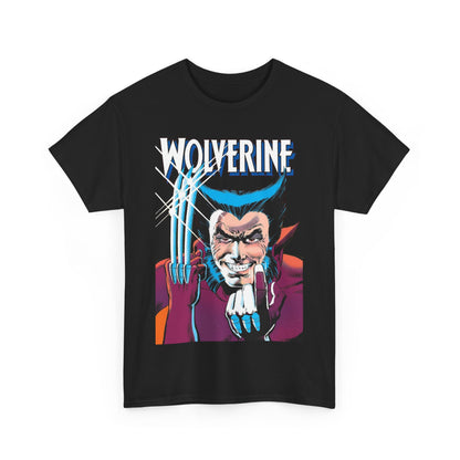 Wolverine T-Shirt - Frank Miller 1982 Cover Art - Marvel Comics - X-Men Member, Logan - Classic Mini-Series