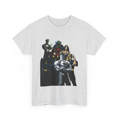 JLA T-Shirt - Howard Porter Art - Superman, Batman, Wonder Woman, Flash - DC Comics