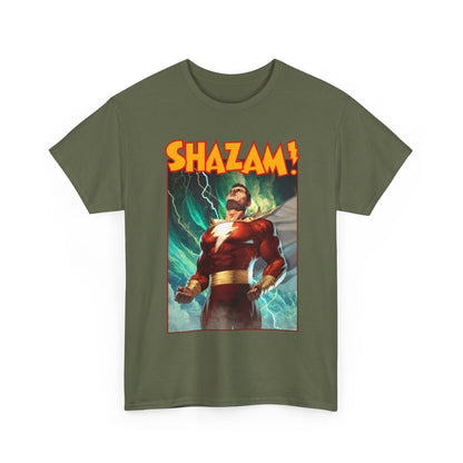 Shazam (Captain Marvel) T-Shirt - Ariel Olivetti Art - DC Comics