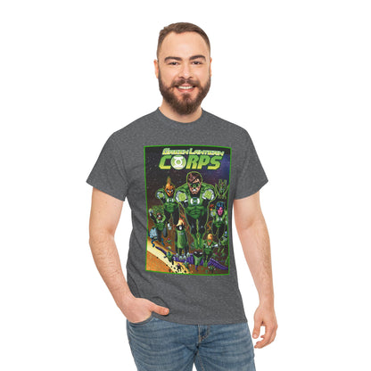 Green Lantern Corps T-Shirt - Brian Bolland Art - DC Comics - Hal Jordan, Tomar Re, Katma Tui