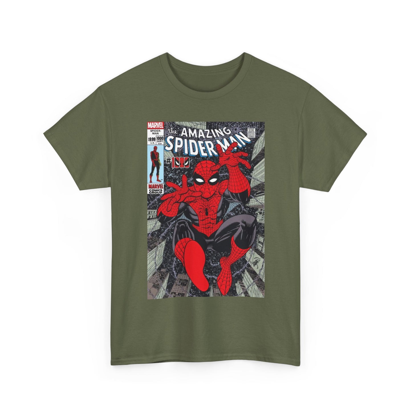 Amazing Spider-Man #1000 T-Shirt - Erik Larsen Art - Anniversary Issue Variant Cover Art - Marvel Comics
