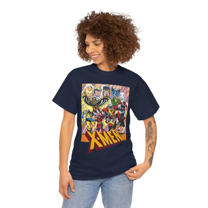 Uncanny X-Men T-Shirt - Dave Cockrum Art - Cyclops, Nightcrawler, Storm, Wolverine, Thunderbird - Marvel Comics