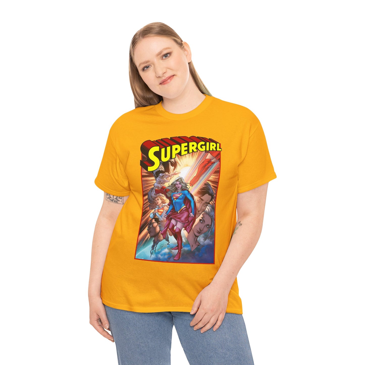 Supergirl T-Shirt- Maid of Might, Kara - Superman Cousin - Upcoming 2026 DC Comics Movie