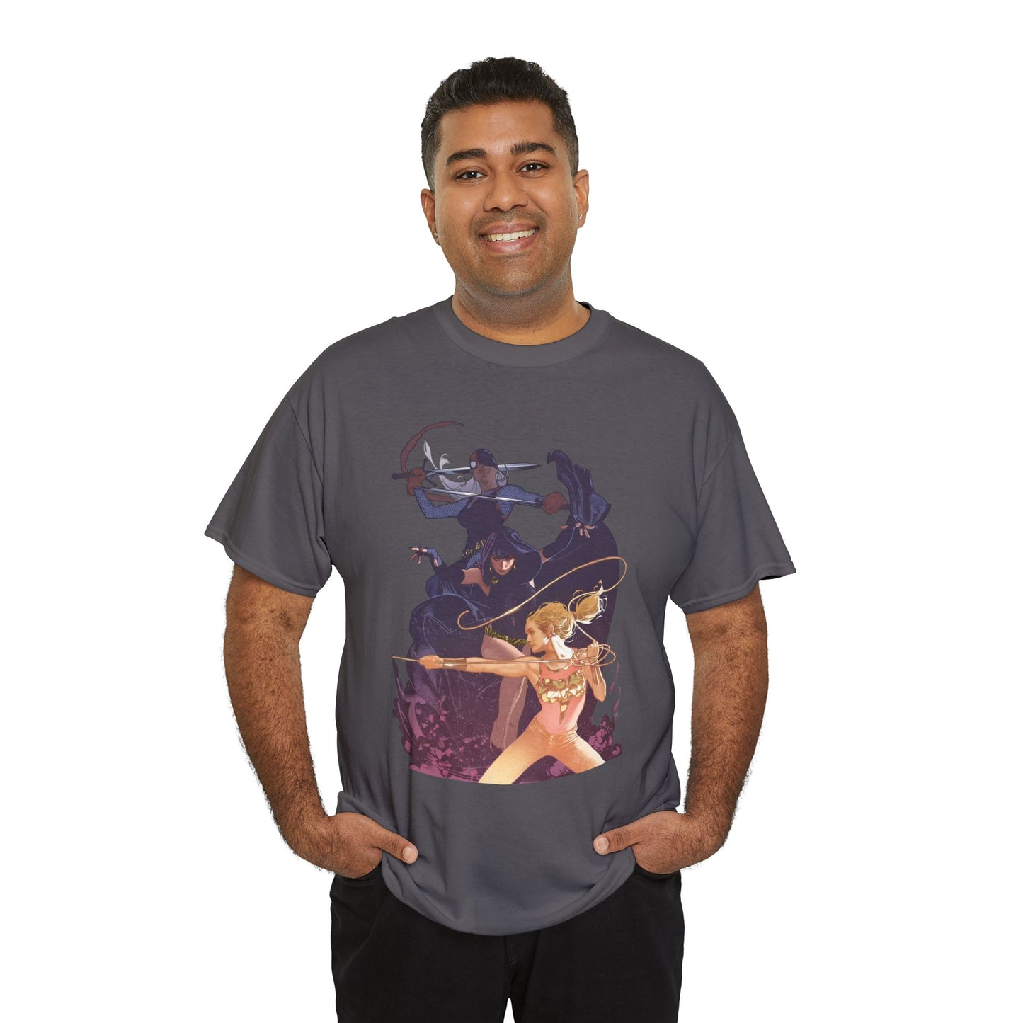 Raven, Wonder Girl, Ravager T-Shirt - Adam Hughes Art - Teen Titans #88 Variant Cover - DC Comics