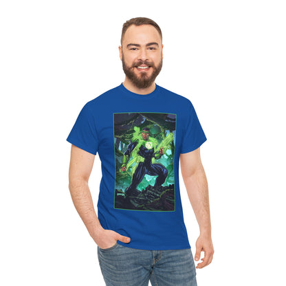 Jon Stewart T-Shirt - Ken Lashley Art - Green Lantern War Journal Cover Art - DC Comics