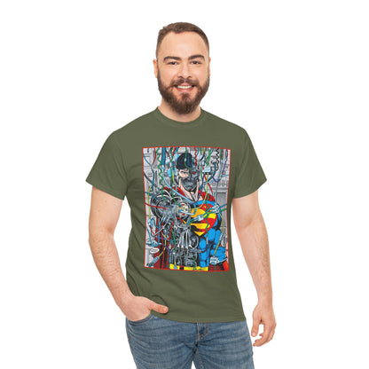 Cyborg Superman T-Shirt - DC Comics - Dan Jurgens Art - Reign of the Supermen - Popular 90s Story