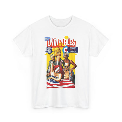 Invisibles: Bloody Hell in America T-Shirt - Brian Bolland Art - DC/Vertigo Comics
